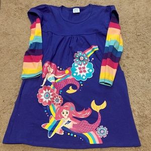 Purple mermaid dress!